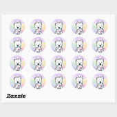 Westie Liebesbriefe Stickers (Blatt)