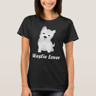 Westie Liebhaber-niedlicher Hundeinhaber-T - Shirt
