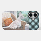 Westie Looking Out a Window Case-Mate iPhone Hülle (Rückseite (Horizontal))