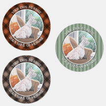 Westie Looking Out a Window