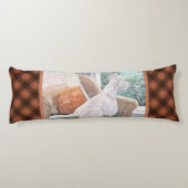 Westie Looking Out a Window Seitenschläferkissen (Rückseite)