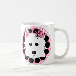 Westie Mädchen Kaffeetasse