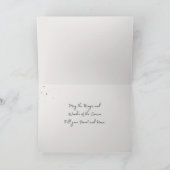 Westie Magic Christmas Card Karte (Innenseite)