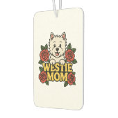 Westie-Mama Autolufterfrischer (Links)