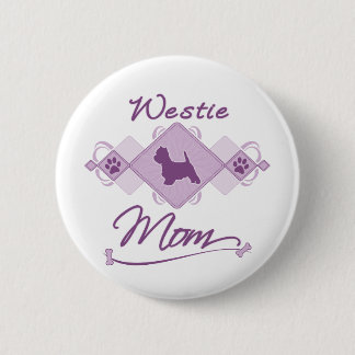Westie Mama Button
