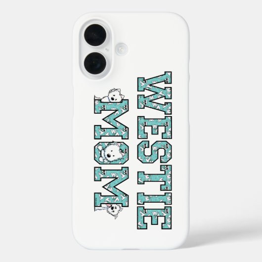 Westie Mama Case-Mate iPhone Hülle (Rückseite)