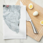 Westie Mama Geschirrtuch (Viertel Falte)