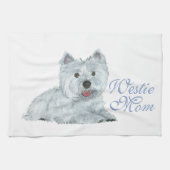 Westie Mama Geschirrtuch (Horizontal)
