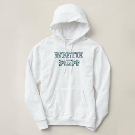 Westie Mama Hoodie (Design vorne)