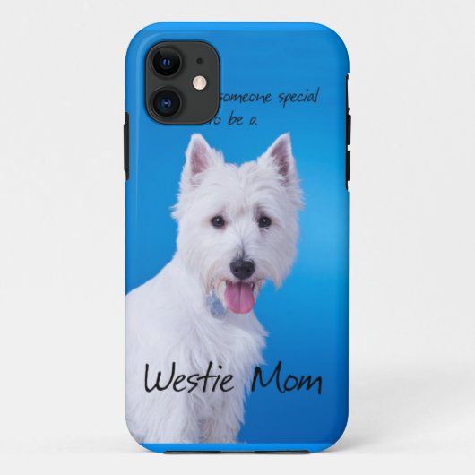Westie Mama iPhone 5 Fall Case-Mate iPhone Hülle (Rückseite)