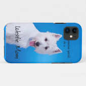 Westie Mama iPhone 5 Fall Case-Mate iPhone Hülle (Rückseite (Horizontal))