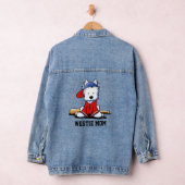 Westie Mama KiniArt Denim Jacket Jeansjacke (Hangar)