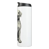 Westie Mama Thermosbecher (Nach rechts gedreht)