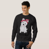 Westie Mama West Highland White Terrier Dog 1 Sweatshirt (Vorne ganz)