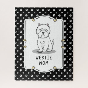 Westie Mama - West Highland White Terrier Mama Puzzle