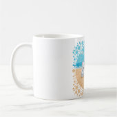 Westie mit Cairn Terriers am Strand Kaffeetasse (Links)