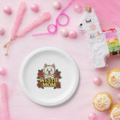 Westie Mom Pappteller (Party)