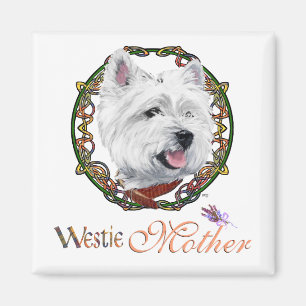 Westie Muttertag Magnet