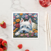 Westie napkins serviette (Beispiel)