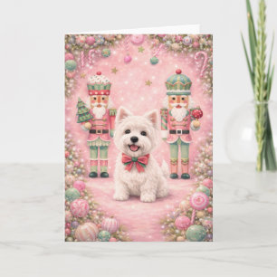 Westie Nussknacker Weihnachtszauber Weihnachtskart Karte