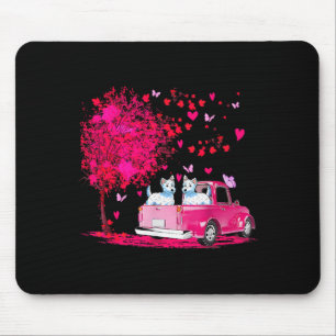 Westie Paar LKW Frohen Valentinstag Geschenke  Mousepad
