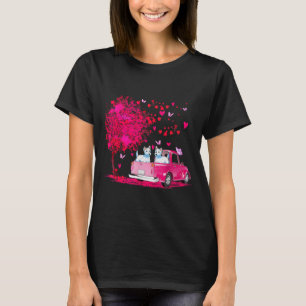 Westie Paar LKW Frohen Valentinstag Geschenke  T-Shirt