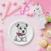 Westie Party Pappteller (Party)