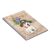 Westie Pirate Notizblock (Rechte Seite)