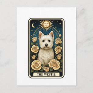 Westie Postkarte