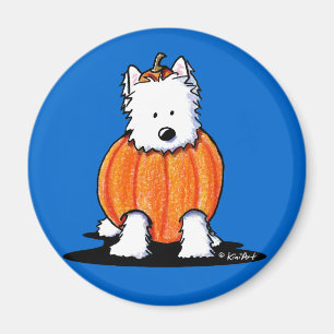 Westie Punkin Magnet