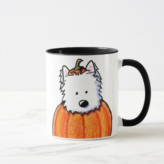 Westie Punkin' Tasse (Rechts)