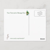 Westie Puppy Number Two Happy St Patricks Day Postkarte (Rückseite)