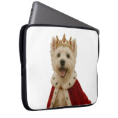 Westie Queen Laptopschutzhülle (Vorne Rechts)