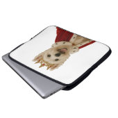 Westie Queen Laptopschutzhülle (Vorne Knopf)