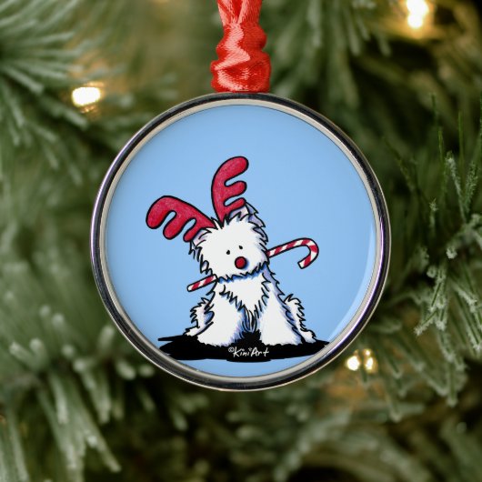 Westie Rentier Ornament (Baum)