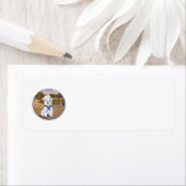 Westie Sailor Return Address Label (Insitu)