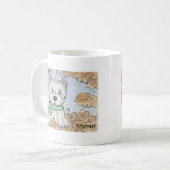 WESTIE SCHAL KAFFEETASSE (Vorderseite Links)