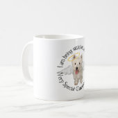 Westie-Schutzengel Kaffeetasse (Vorderseite Links)