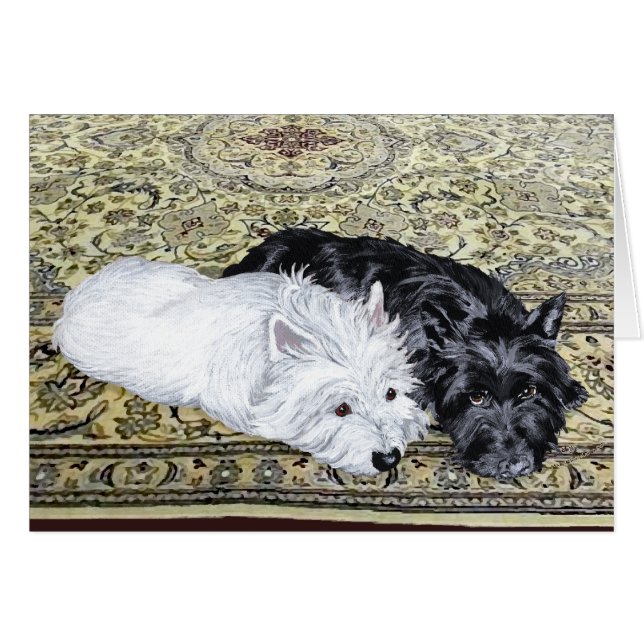 Westie & Scottie bei Ease (Vorderseite (Horizontal))