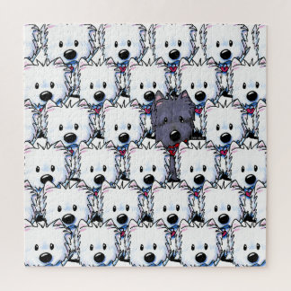Westie Scottie Terriers Puzzle