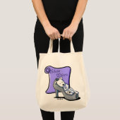 Westie SHOE DIVA Tote Bag Tragetasche (Vorderseite (Produkt))