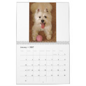 WESTIE SIEHT 2011 AN KALENDER (Jan 2027)