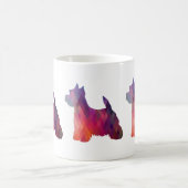 Westie Silhouette Dog Kaffeetasse (Mittel)