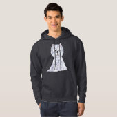 Westie Sit Hoodie (Vorne ganz)