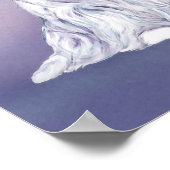 Westie Sit Poster (Ecke)