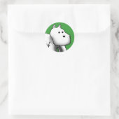 Westie Small Stickers (Tasche)