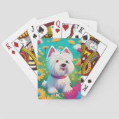 Westie Spielkarten (Rückseite)