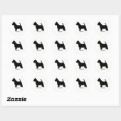 Westie Sticker (Blatt)
