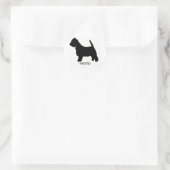 Westie Sticker (Tasche)