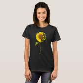 Westie Sunflower T-Shirt (Vorne ganz)